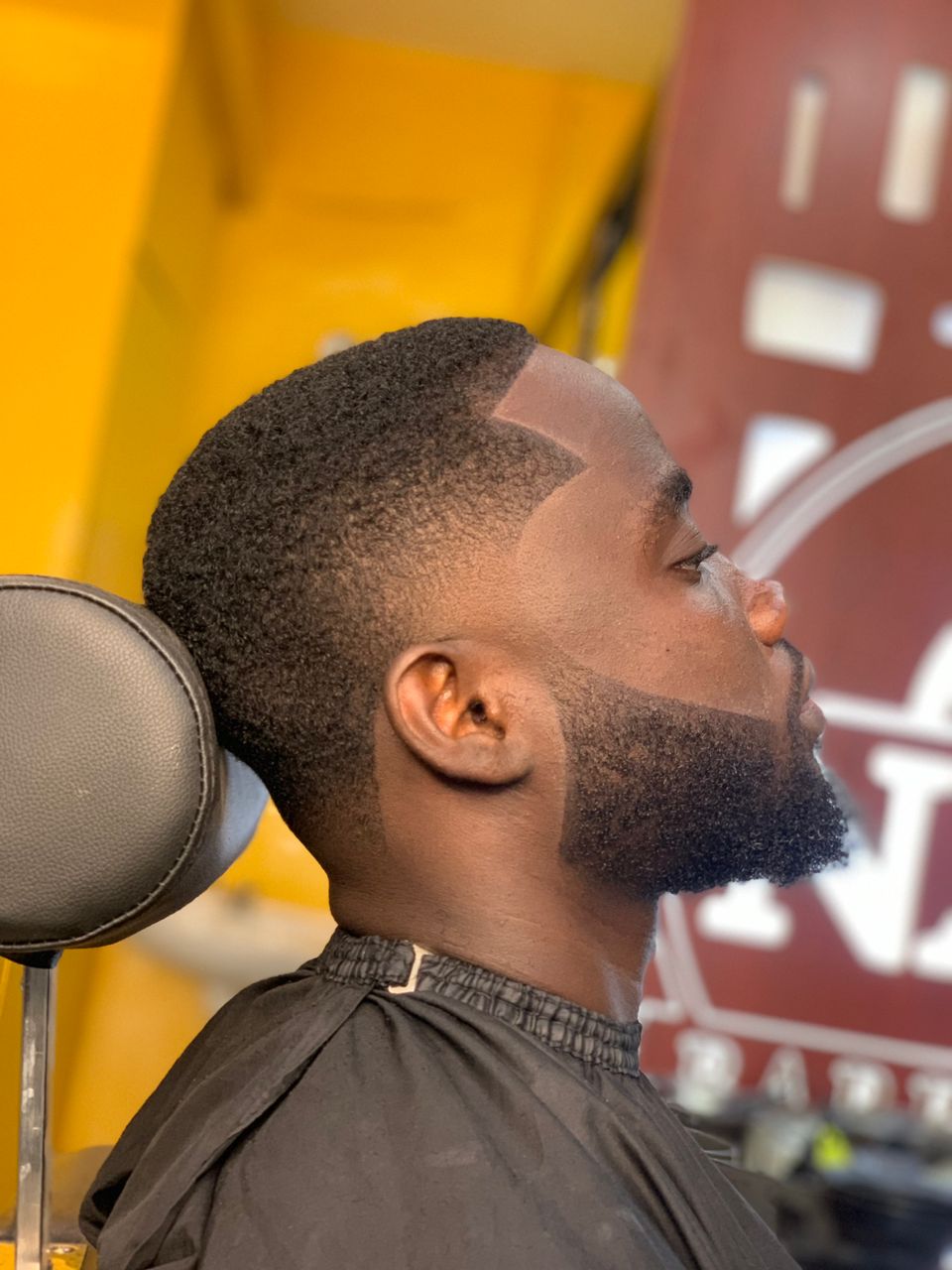 Precision fade and beard trim